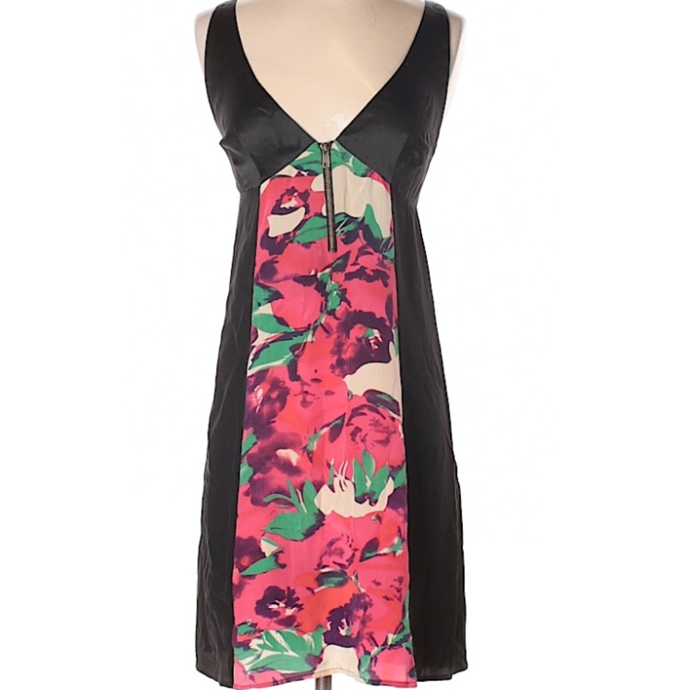 LBD, silk with floral details